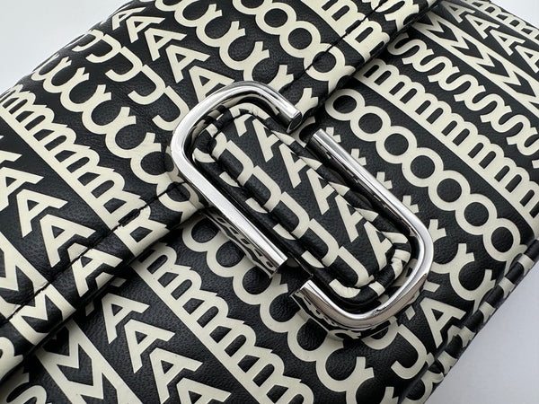 Authentic Marc Jacobs Monogram Lamb Leather Shoulder Bag