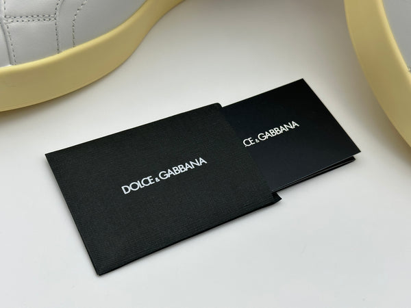 Authentic Dolce & Gabbana Calfskin Nappa Portofino Men’s Sneakers