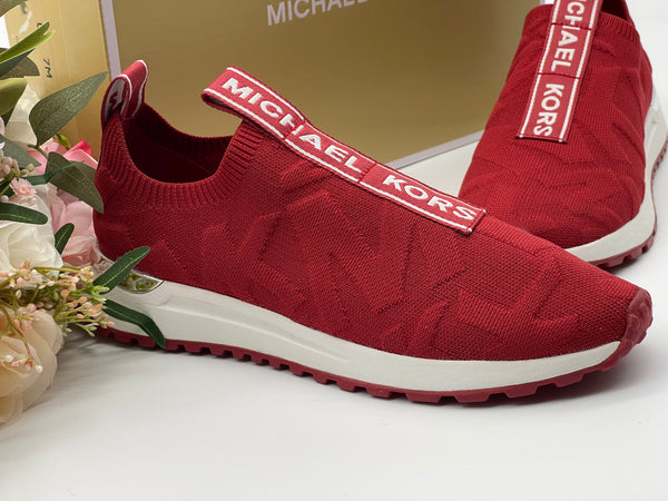 Michael Kors Women's Sneaker Bodie MK Logo Trainer Size 7