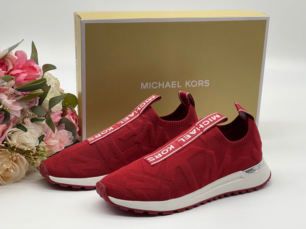 Michael Kors Women's Sneaker Bodie MK Logo Trainer Size 7