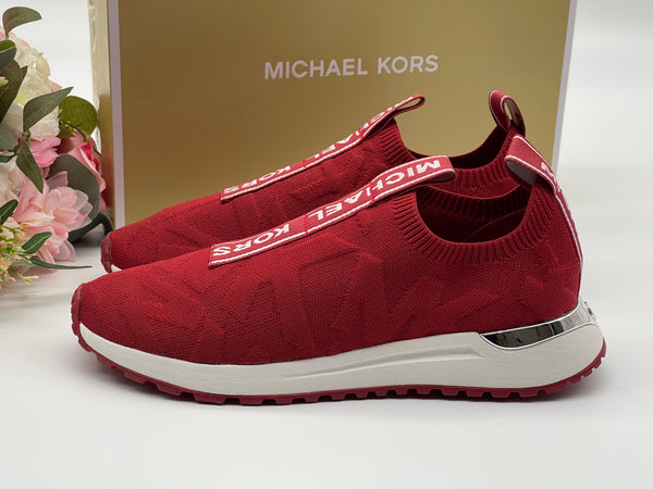 Michael Kors Women's Sneaker Bodie MK Logo Trainer Size 7