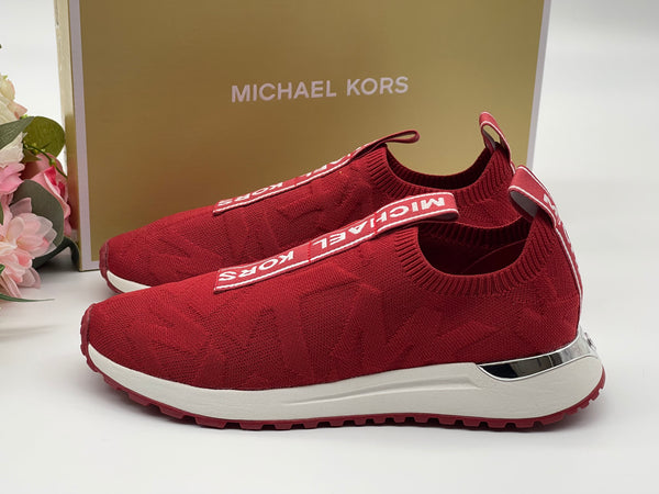 Michael Kors Women's Sneaker Bodie MK Logo Trainer Size 7