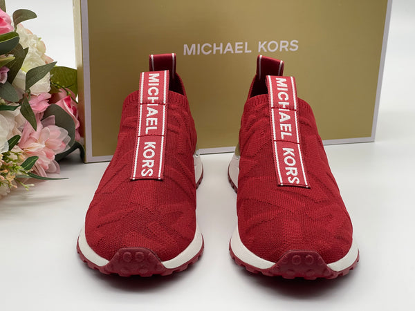 Michael Kors Women's Sneaker Bodie MK Logo Trainer Size 7