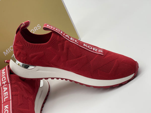 Michael Kors Women's Sneaker Bodie MK Logo Trainer Size 7