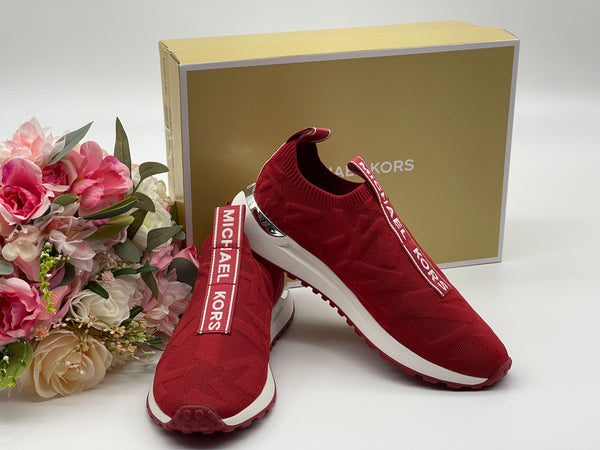 Michael Kors Women's Sneaker Bodie MK Logo Trainer Size 7