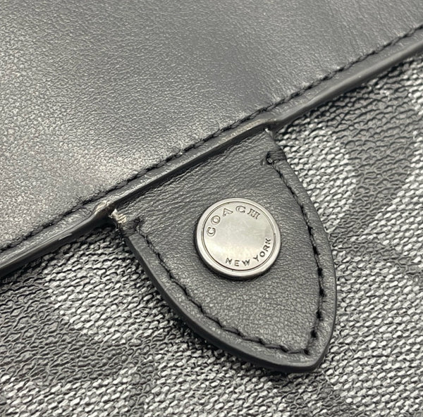 Coach Mini Tablet Sleeve In Signature Canvas