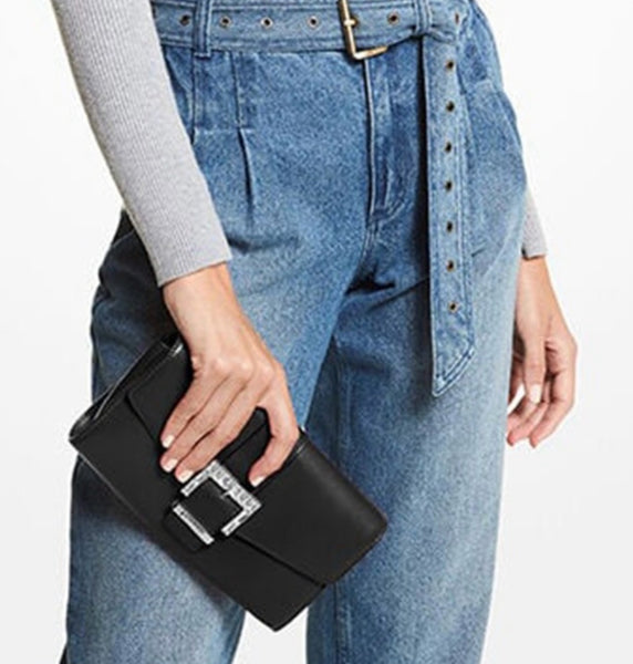 Michael Kors Black Medium Clutch Crossbody