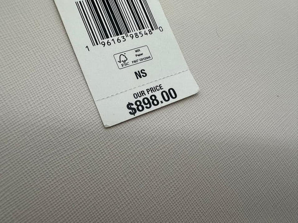 Michael Kors Small Two-Tone Faux Saffiano Leather Suitcase