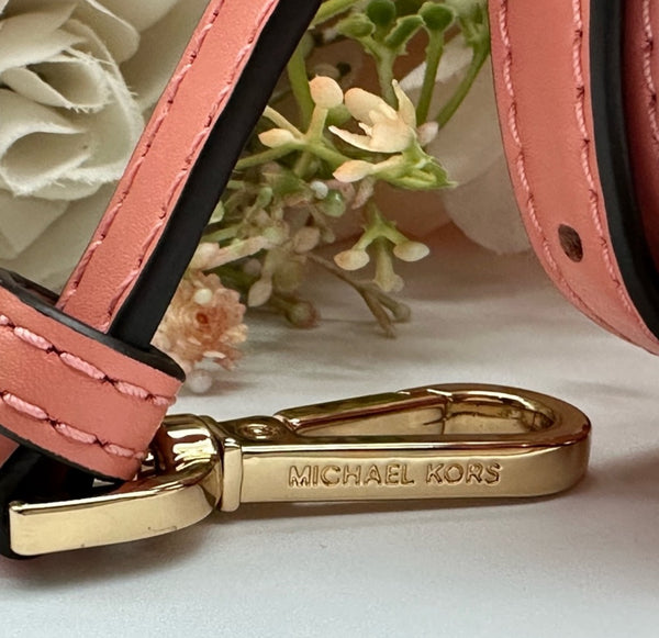 Michael Kors Medium Studded Saffiano Leather Satchel