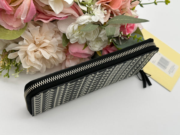 Authentic Marc Jacobs Monogram Leather Continental Wallet