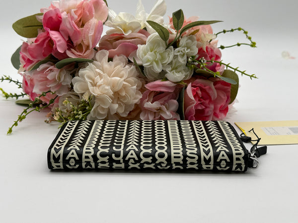 Authentic Marc Jacobs Monogram Leather Continental Wallet