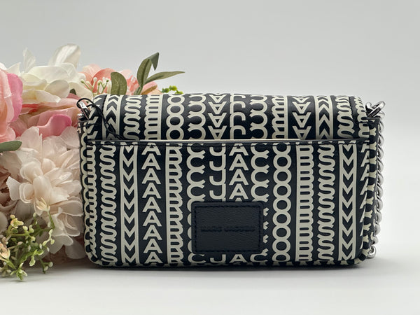 Authentic Marc Jacobs Monogram Lamb Leather Mini Crossbody Bag