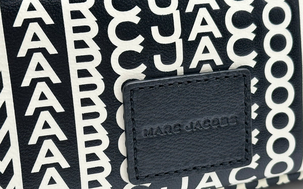 Authentic Marc Jacobs Monogram Lamb Leather Mini Crossbody Bag