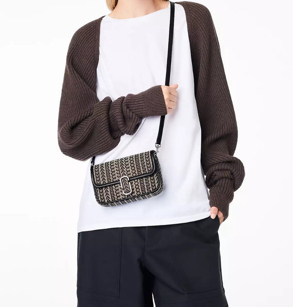 Authentic Marc Jacobs Monogram Mini Crossbody Bag