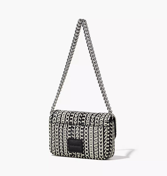 Authentic Marc Jacobs Monogram Lamb Leather Mini Crossbody Bag