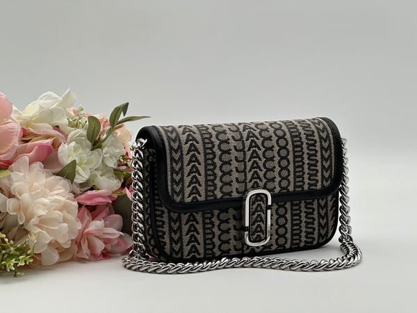 Authentic Marc Jacobs Monogram Mini Crossbody Bag