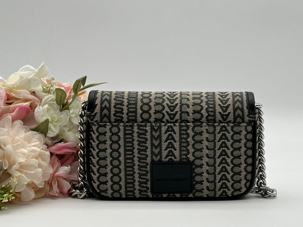 Authentic Marc Jacobs Monogram Mini Crossbody Bag
