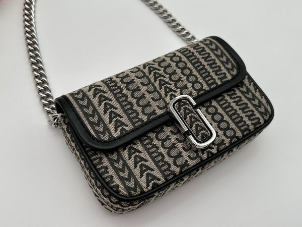 Authentic Marc Jacobs Monogram Mini Crossbody Bag