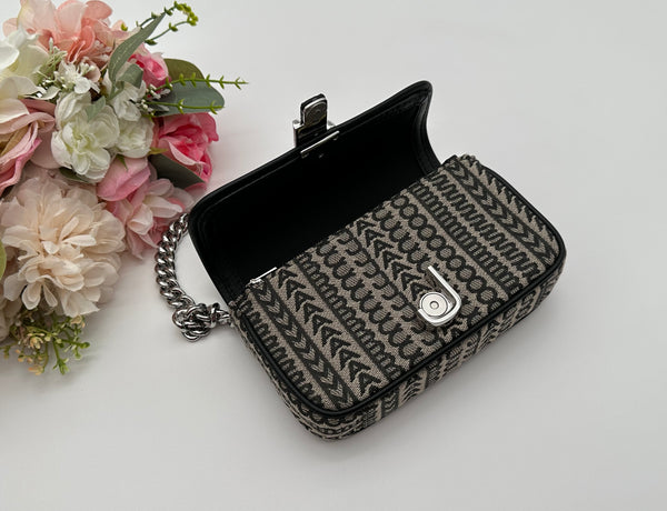 Authentic Marc Jacobs Monogram Mini Crossbody Bag