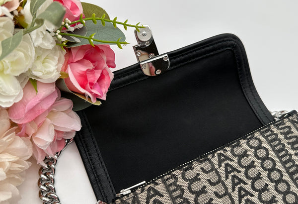 Authentic Marc Jacobs Monogram Mini Crossbody Bag