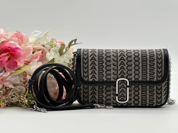 Authentic Marc Jacobs Monogram Mini Crossbody Bag