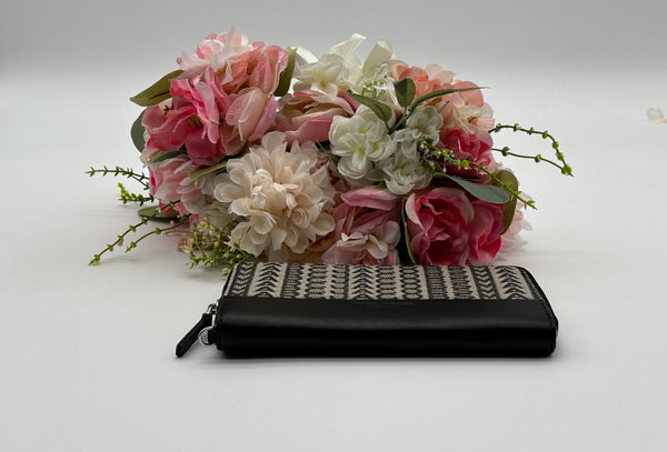 Authentic Marc Jacobs Monogram Jaquard Continental Wristlet Wallet