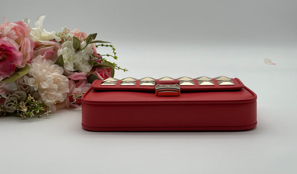 Michael Kors Bradshaw Studded Leather Shoulder Bag