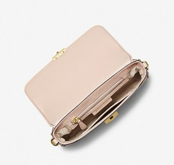 Michael Kors Bradshaw Studded Leather Shoulder Bag