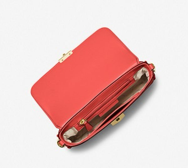 Michael Kors Bradshaw Studded Leather Shoulder Bag