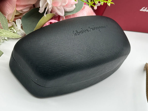 Authentic Salvatore Ferragamo Men's Brown Shades Aviator Sunglasses