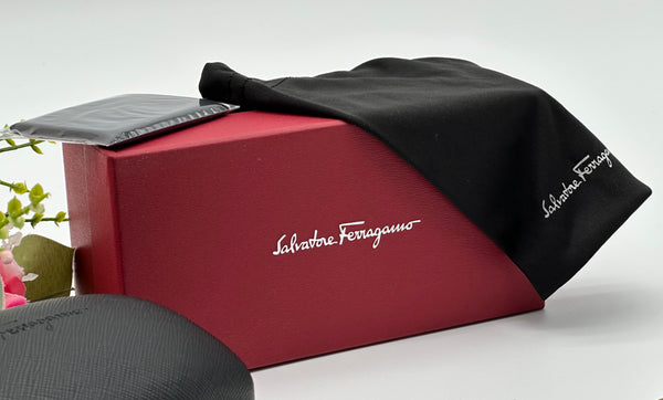 Authentic Salvatore Ferragamo Men's Brown Shades Aviator Sunglasses