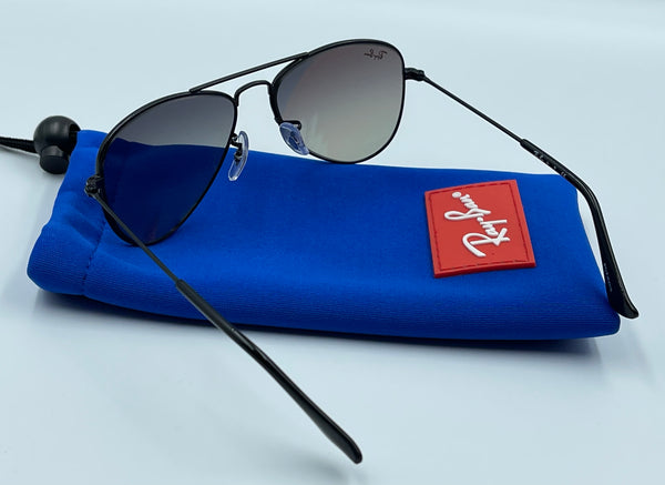 Authentic Kids Ray Ban Aviator Sunglasses 9