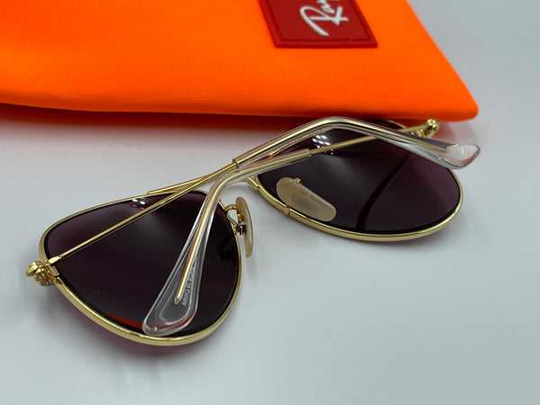 Authentic Kids Ray Ban Aviator Sunglasses 7