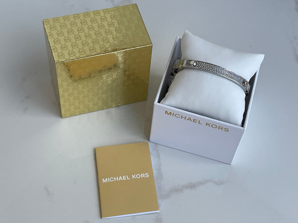 Michael Kors Heritage Astor Pave Hinged Bracelet