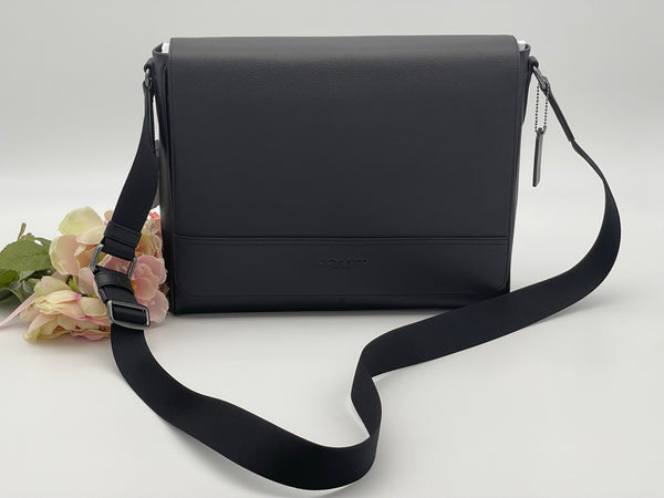 Coach Men's Laptop Calf Leather Lap Top Messenger