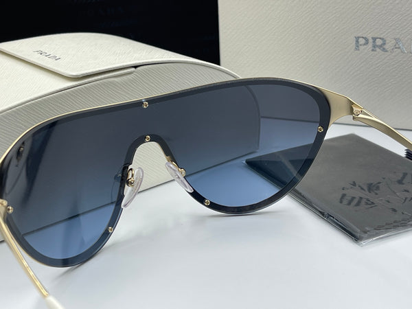 Authentic Prada Catwalk Fashion Shield Sunglasses