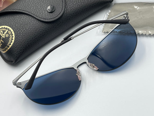 Authentic Ray Ban Phantos Rubber Aviator Sunglasses