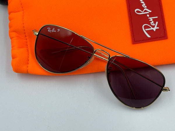 Authentic Kids Ray Ban Aviator Sunglasses 7