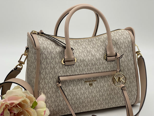 Michael Kors Carine Logo Large Satchel