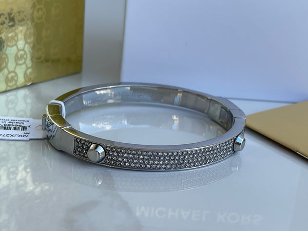 Michael Kors Heritage Astor Pave Hinged Bracelet
