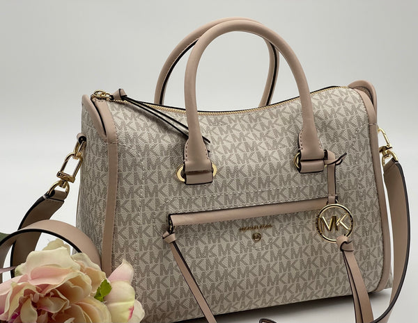 Michael Kors Carine Logo Large Satchel