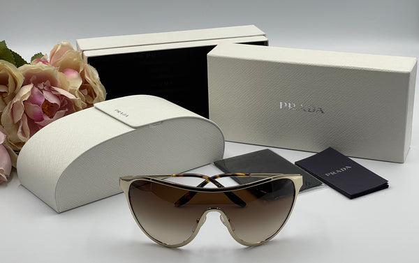 Authentic Prada Catwalk Fashion Shield Sunglasses