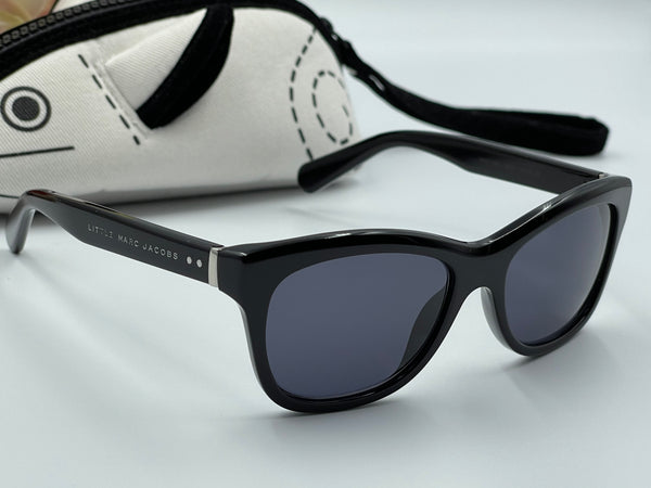 Authentic Kids Marc Jacobs Black Sunglasses Vintage Retro Square