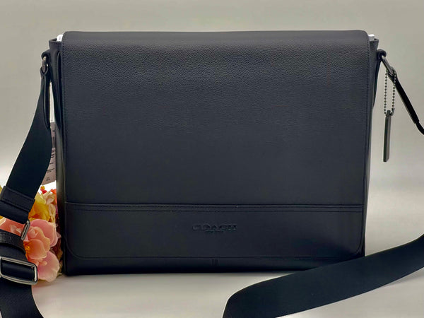 Coach Men's Laptop Calf Leather Lap Top Messenger