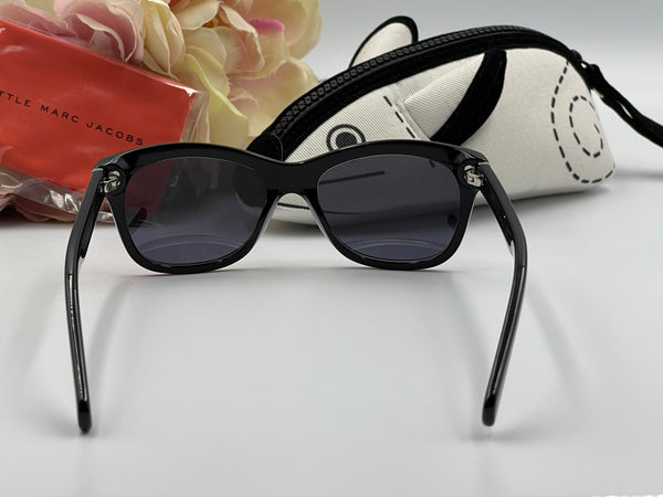 Authentic Kids Marc Jacobs Black Sunglasses Vintage Retro Square
