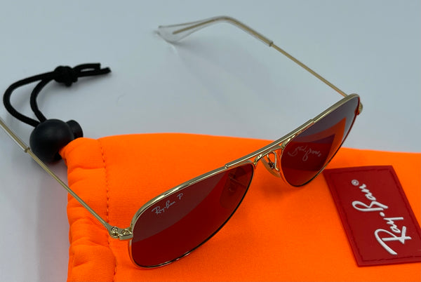 Authentic Kids Ray Ban Aviator Sunglasses 7