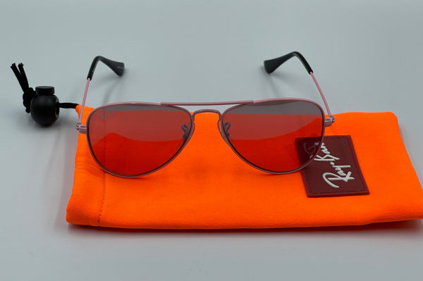 Authentic Kids Ray Ban Aviator Sunglasses 5