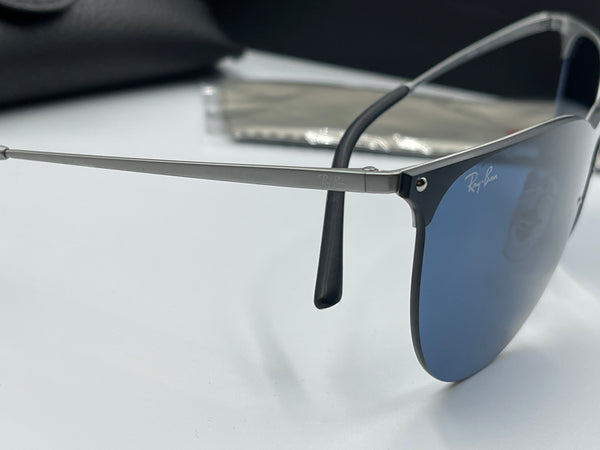 Authentic Ray Ban Phantos Rubber Aviator Sunglasses