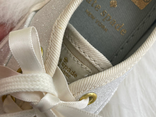 Big Girl Keds Kate Spade New York Champion Glitter Sneakers