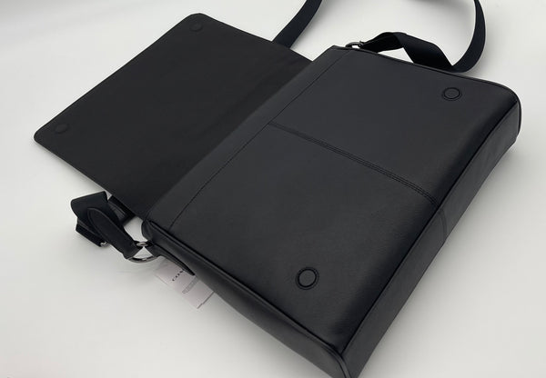 Coach Men's Laptop Calf Leather Lap Top Messenger